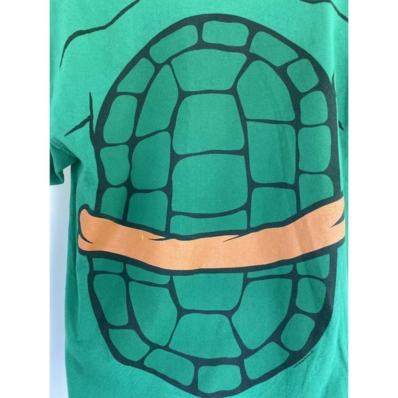 Rare TMNT Teenage Mutant Ninja Turtles T Shirt Green Size XL Cotton Giant Brand - Picture 5 of 11